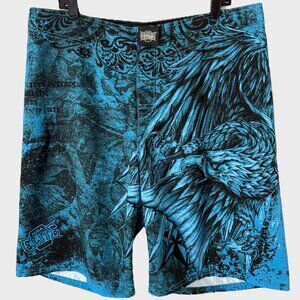 Y2K Elite MMA Training Fighting Shorts Men's Large UFC BJJ Wrestling Grappling
